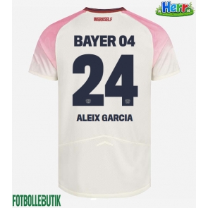 Bayer Leverkusen Aleix Garcia #24 Bortatröja 2025-26 Kortärmad